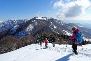 Anello invernale con neve dei TRE FAGGI da Fuipiano il 10 febbraio 2018 - FOTOGALLERY